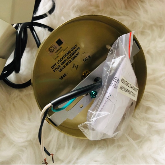 OPALHOUSE Enamel Flower Ceiling Pendant Light - Picture 7 of 8